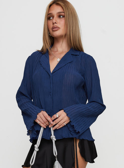 Selma Shirt Navy