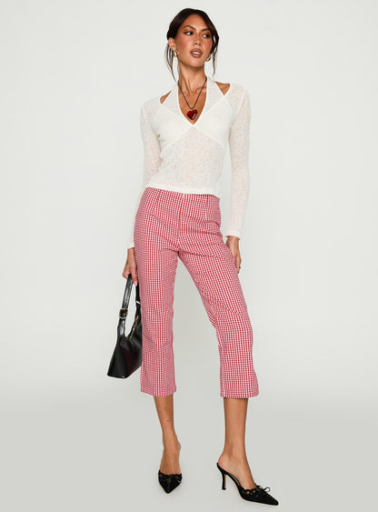 Levitating Long Sleeve Top White