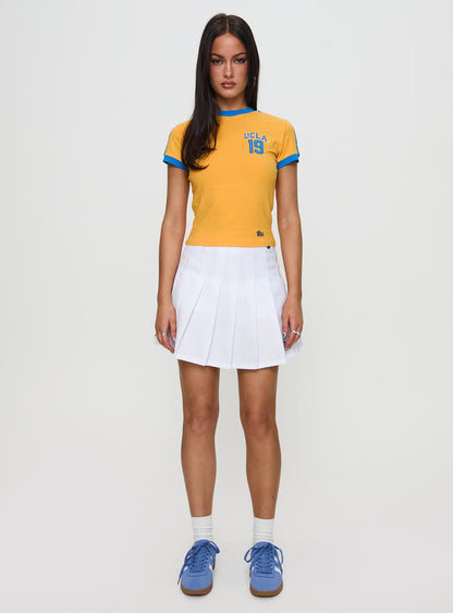 UCLA Goalie Baby Tee Yellow