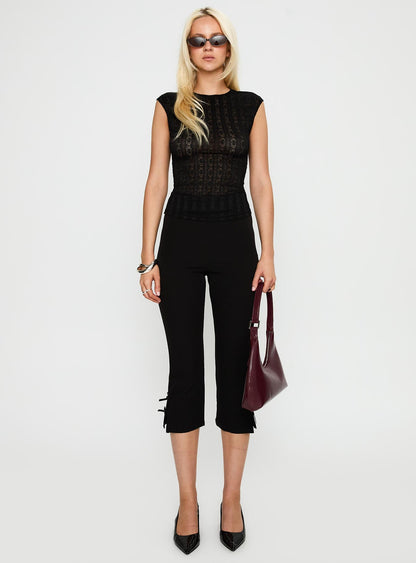 Keep It Moving Top Black