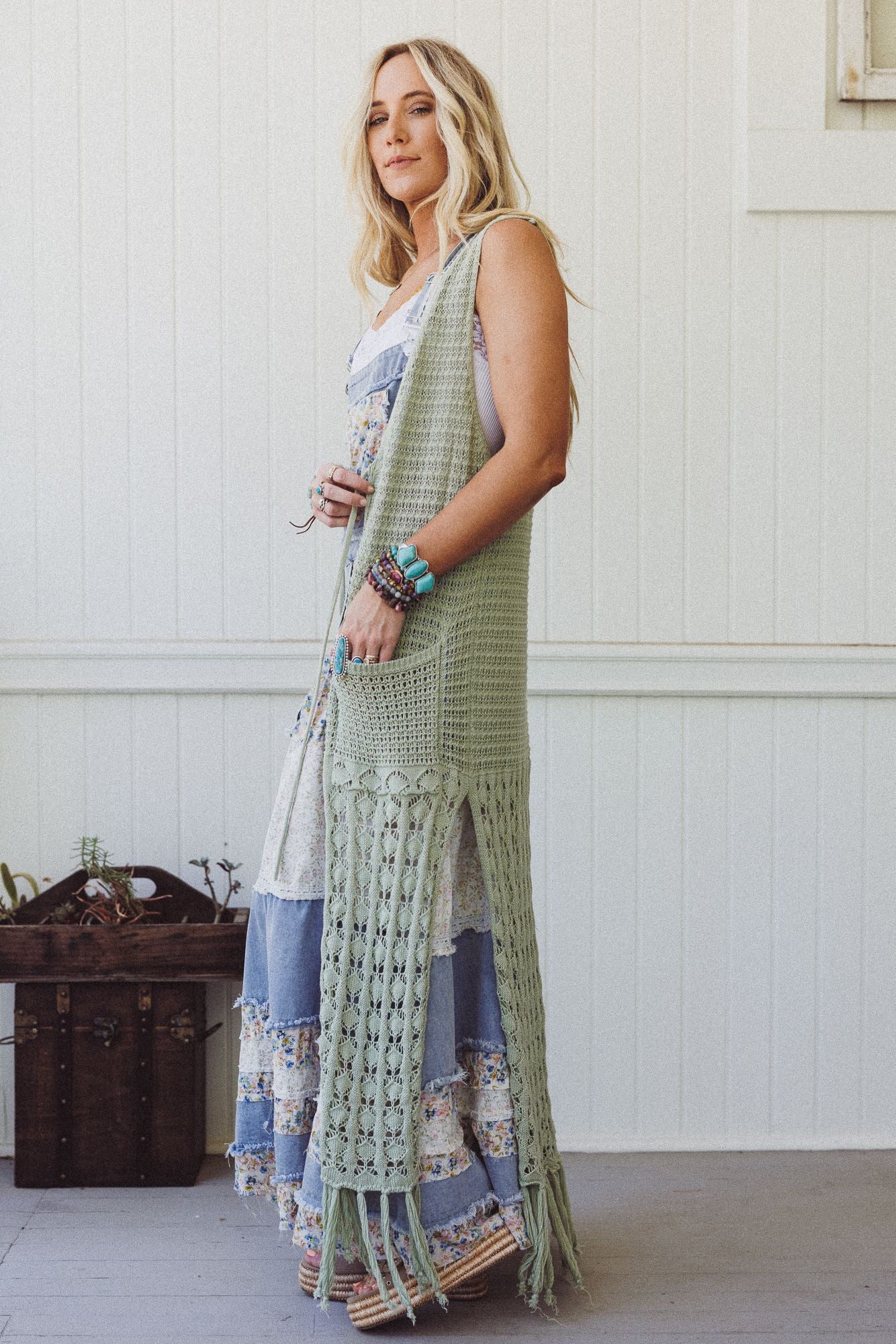 The Nest Seaside Soul Duster - Sage