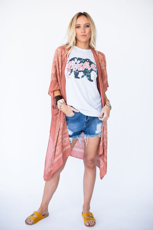 Stay Magical Kimono - Orange