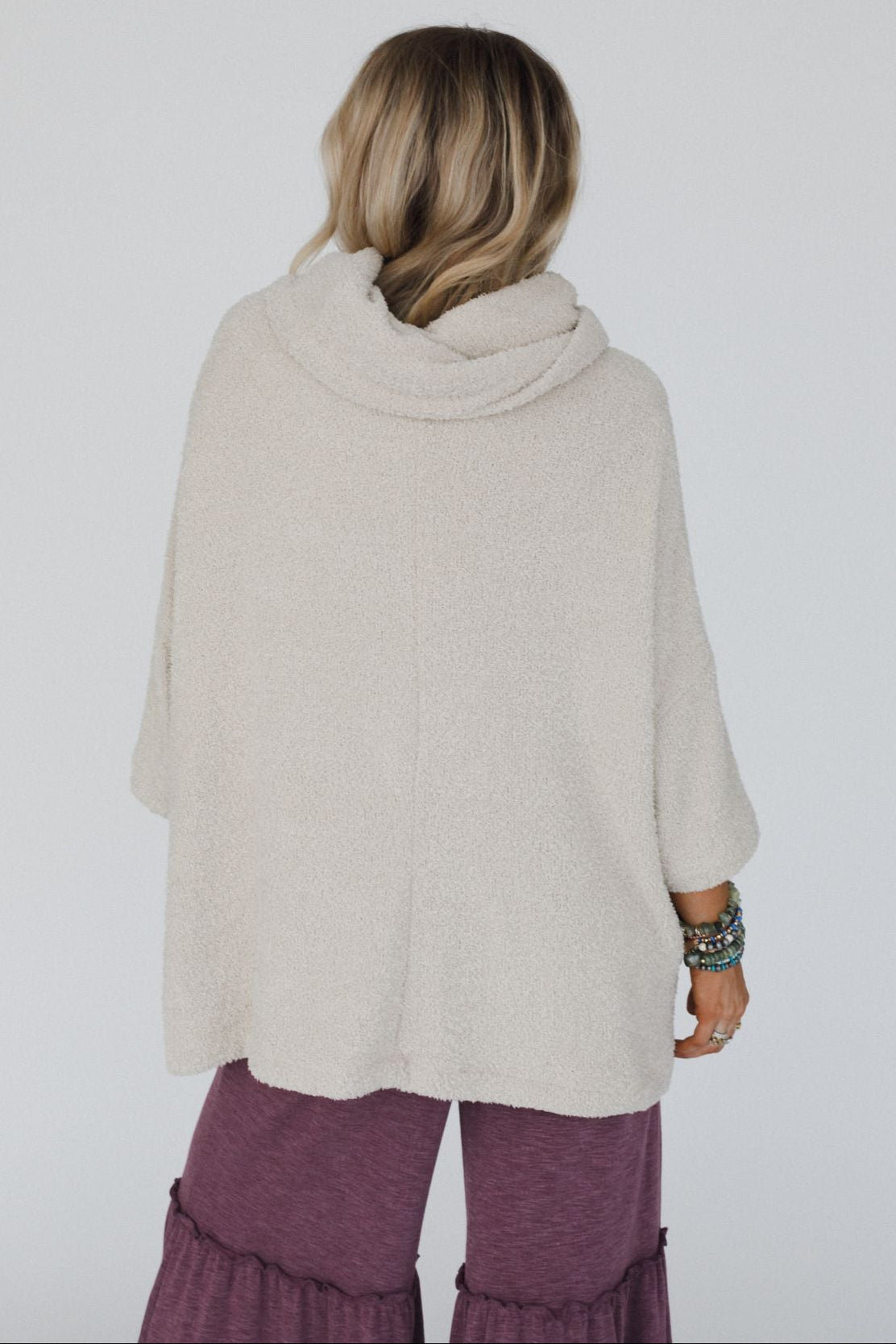 The Nest Hartlie Sweater Top - Seashell