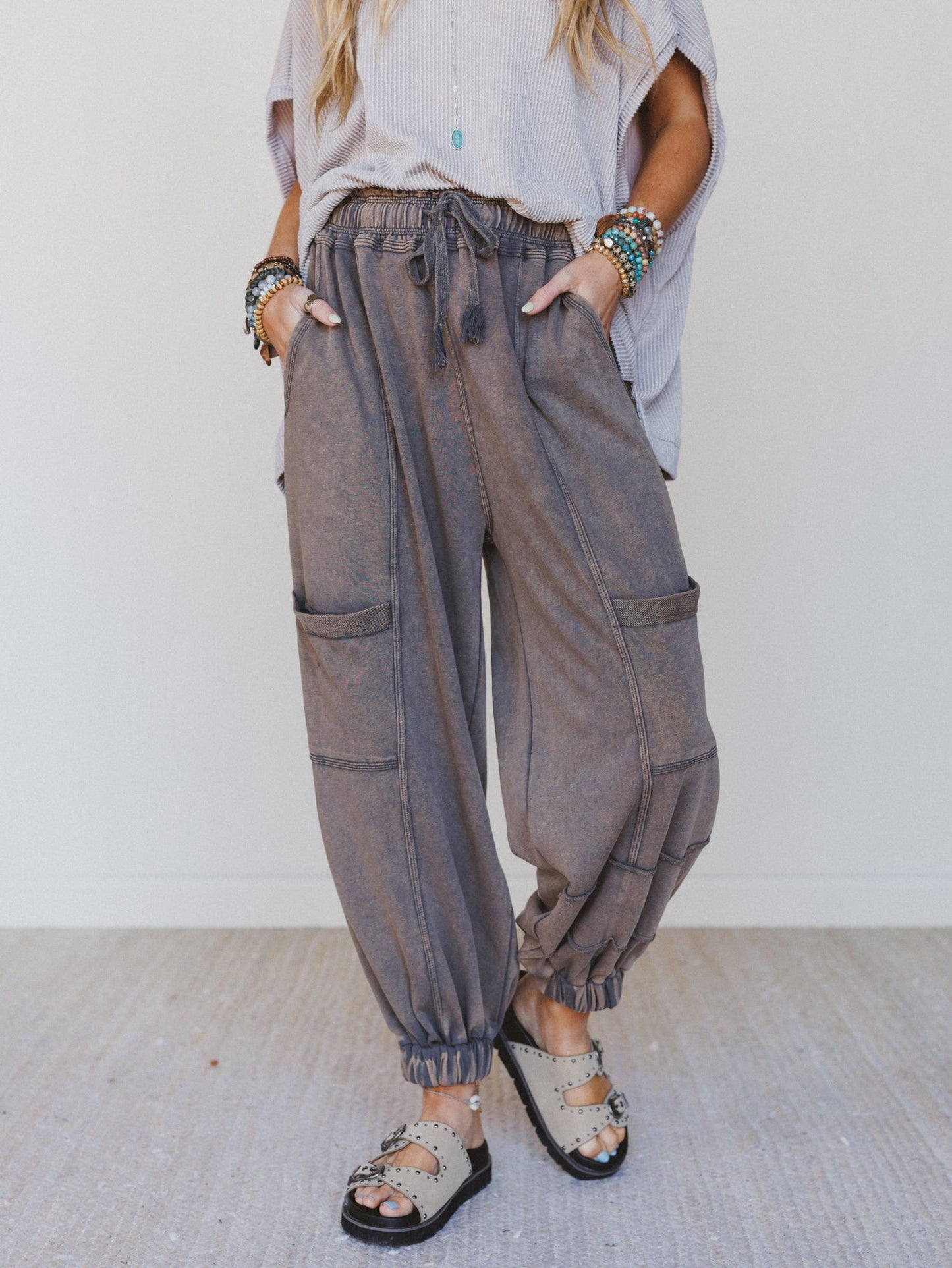 True To You Jogger Pant - Charcoal