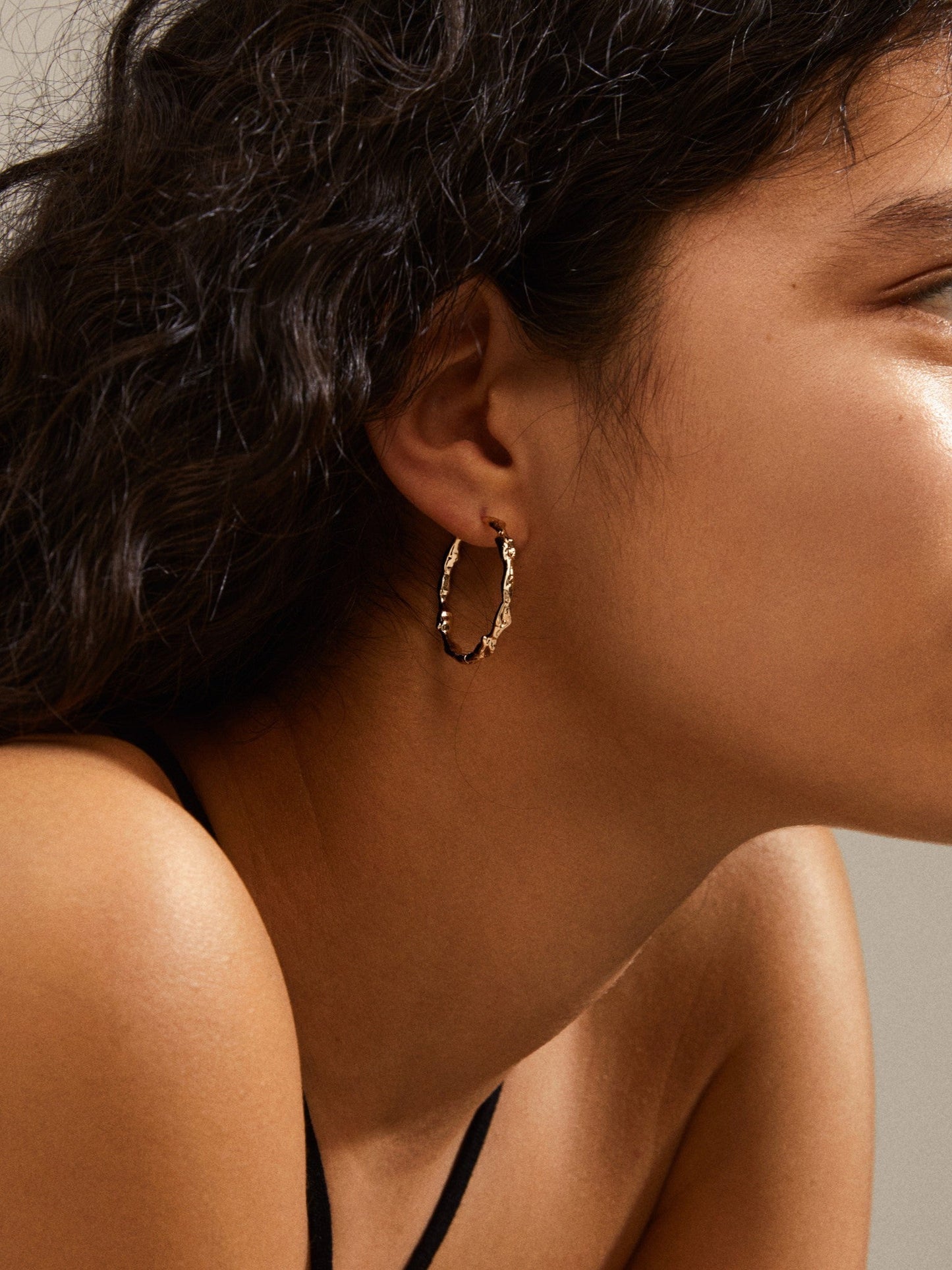 PILGRIM Zoe Large Hoops