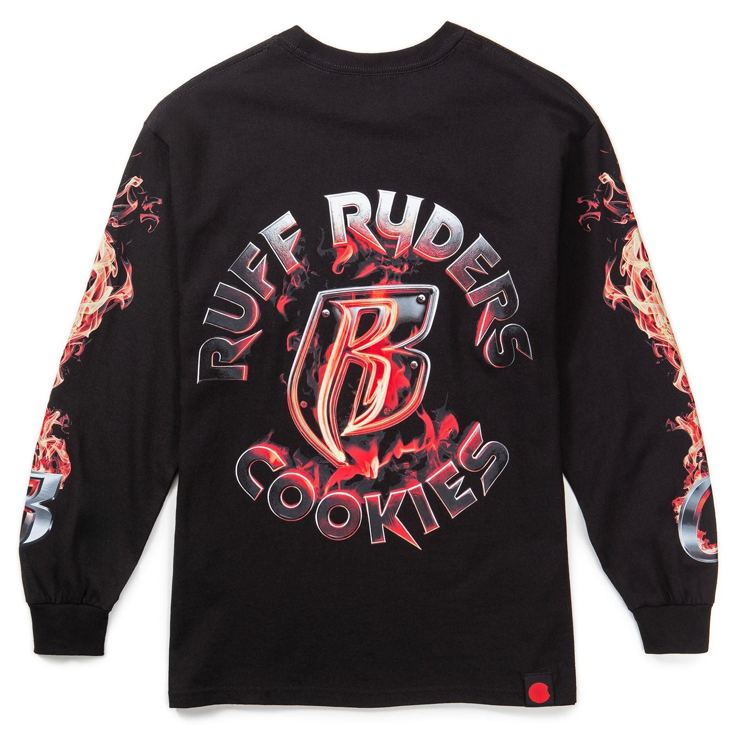 Cookies x Ruff Ryders Flame LS Tee