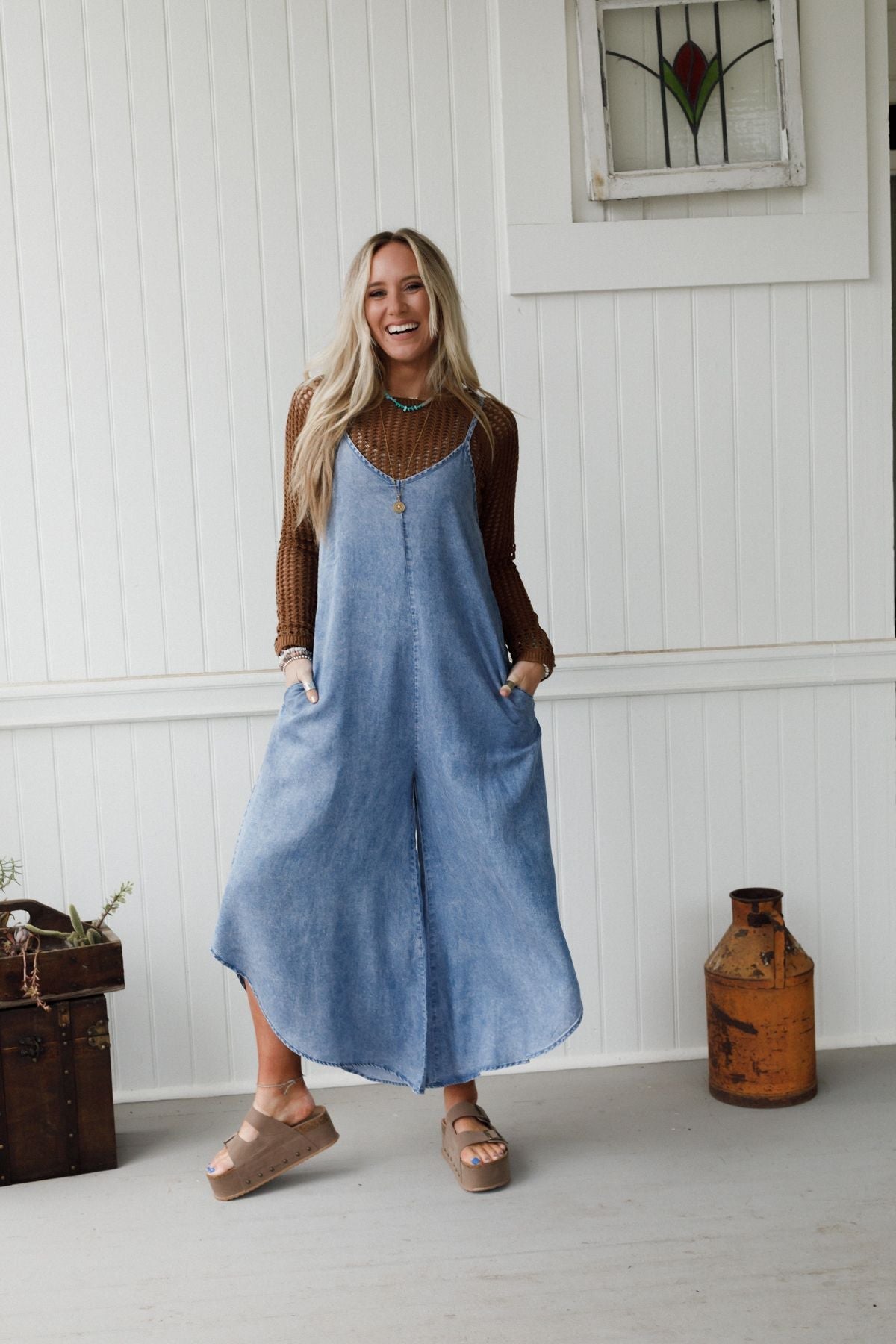 Kalina Jumpsuit - Indigo